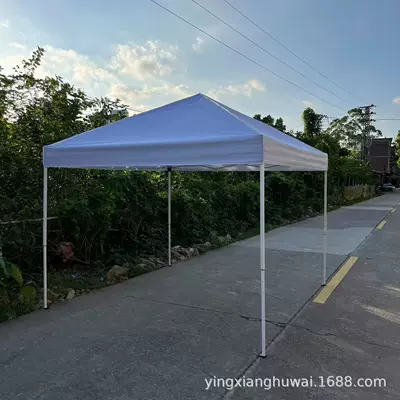 Cross-border Hot Selling Hollow Frame Tent Car Tent Advertising Tent Sunscreen Tape Outdoor Camping Activity Tent (Avtomobil dam çadırları) - white-3x-3-car-hollow-rack