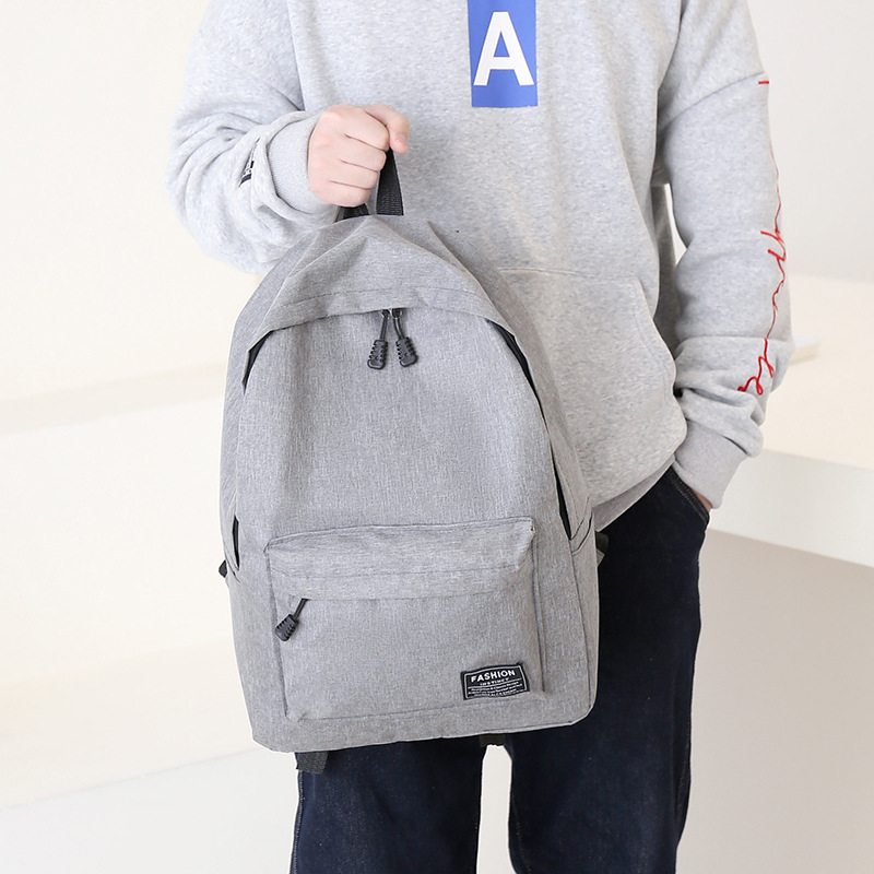Ins-style Korean backpacks, simple college student business computer bags, hiking bags, gift travel bags undefined
