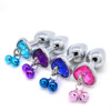 Metal small bell heart shaped, small toy for adults