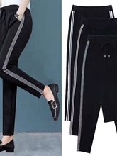 特价运动裤女裤子春夏直筒裤2025新小脚哈伦裤女士休闲九分裤秋冬