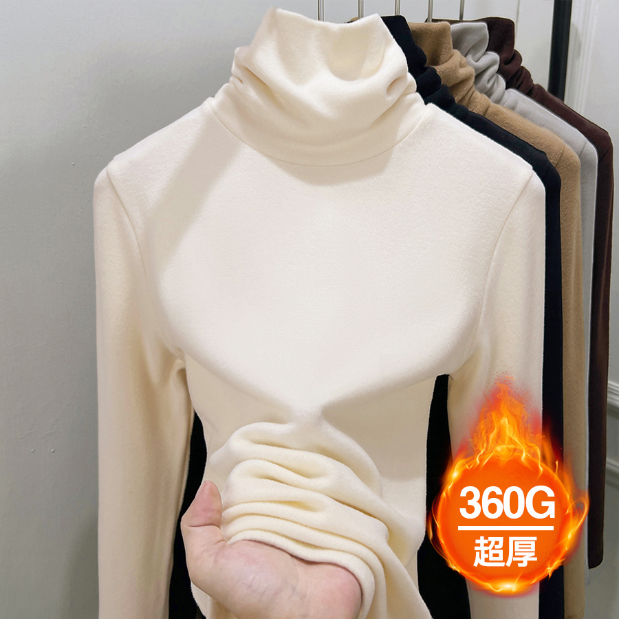 살구 파일 칼라 [극 따뜻한 벨벳의 업그레이드 된 두꺼운 버전]