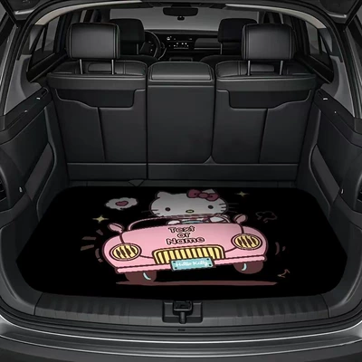 Avtomobil döşəmə paspasları – TEMU branded and shipped cute - sanrio-trunk-11-75100cmcrystal-velvet