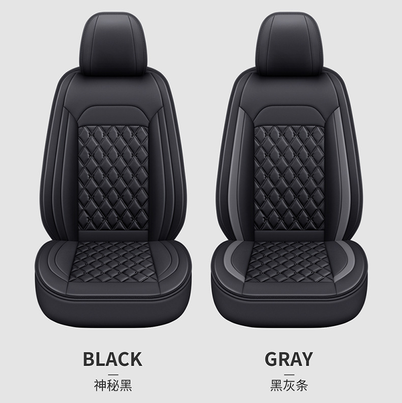 24 years of cross-border leather Amazon foreign trade full leather diamond car cushion four-season cushion five-seat all-inclusive seat cover cushion