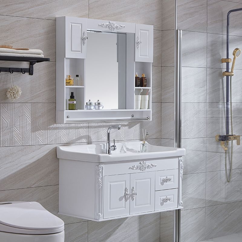 PVC浴室柜组合洗漱台小户型卫生间洗脸盆洗手盆洗面简约卫浴套装