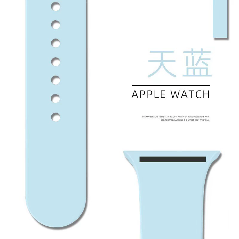 Силиконовый ремешок для часов Apple