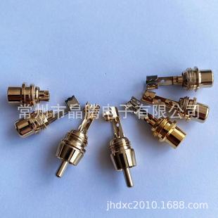 Tattoo device RCA connector tattoo pen RCA male head 10 * 1RCA male head 11 * 1RCA female lotus plug