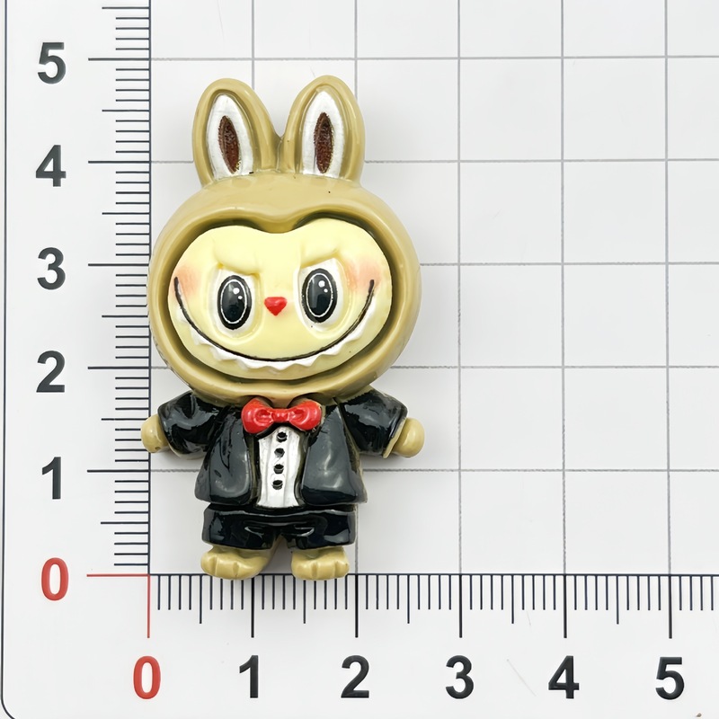 新款可爱卡通站姿公仔diy树脂配件发夹饰品手机壳贴片冰箱贴材料|undefined