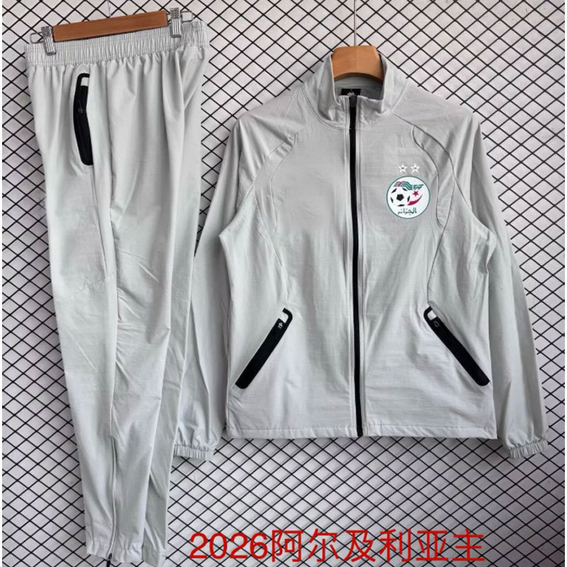 2026 National Team Season Arsenal Full-Zip Long-Sleeve Warm-Up Tracksuit Sports Football Jacket Set Uniform