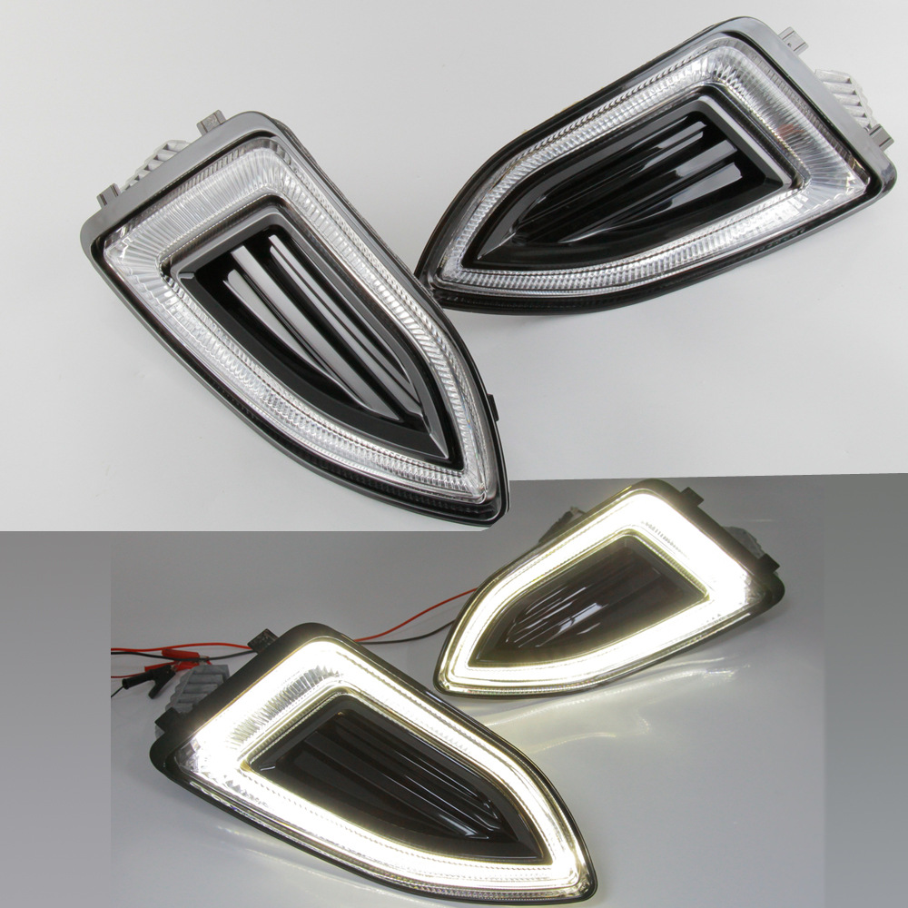 Adecuado para 15-18 Ford Ruijie tipo caja 3-color streamer Ruijie luz diurna image 1