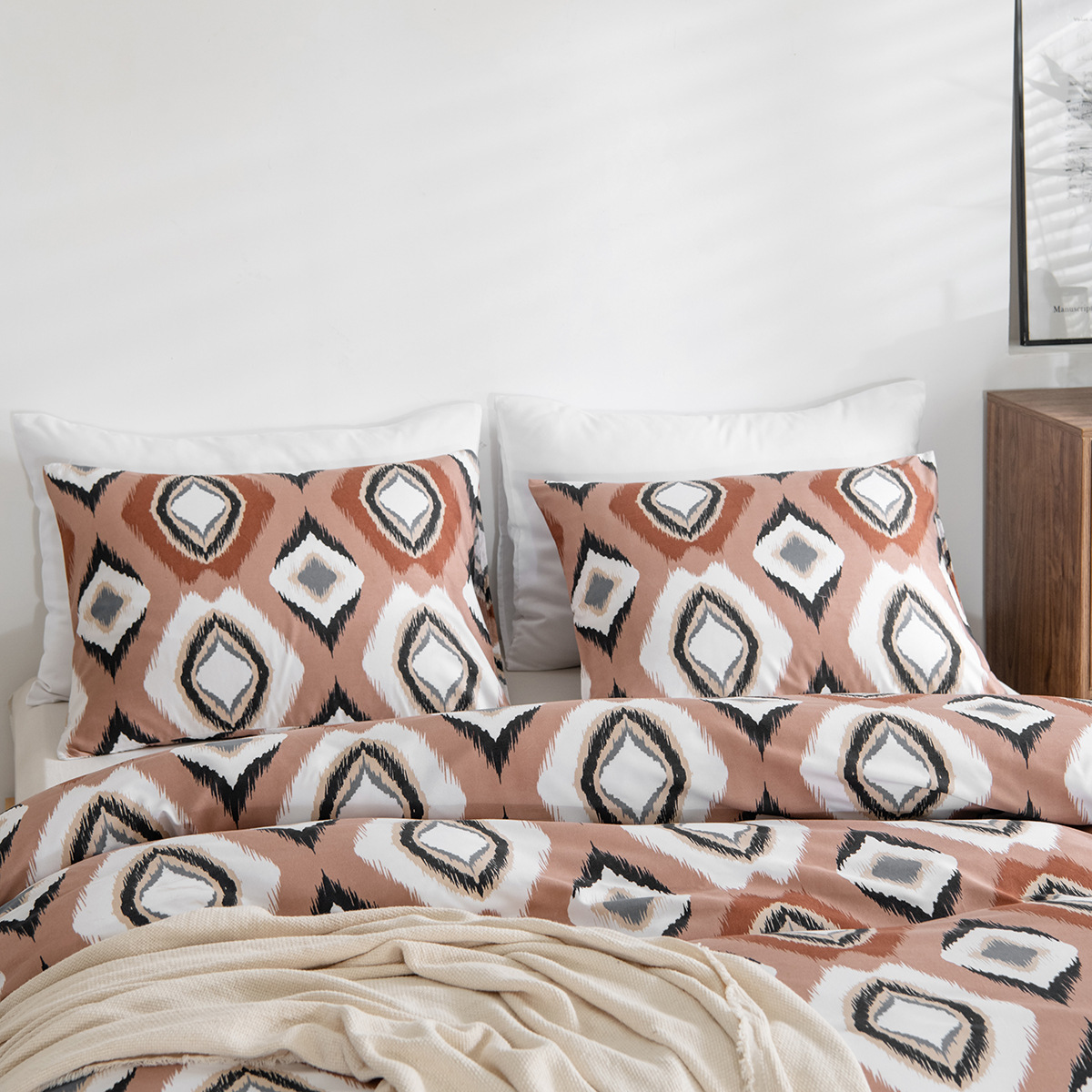 跨境家纺三件套外贸热销亚马逊爆款duvet cover set床上用品3套件