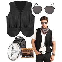 W 74752 Cowboy Halloween Role Play Costume ��ʥ��ţ�з�װ