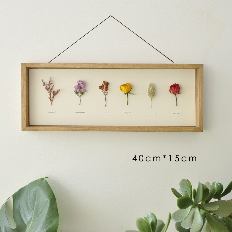 ✪✦☆☆✦✪【표본 그림】40x15 긴 형태, 유리 없음 ✪✦☆☆✦✪