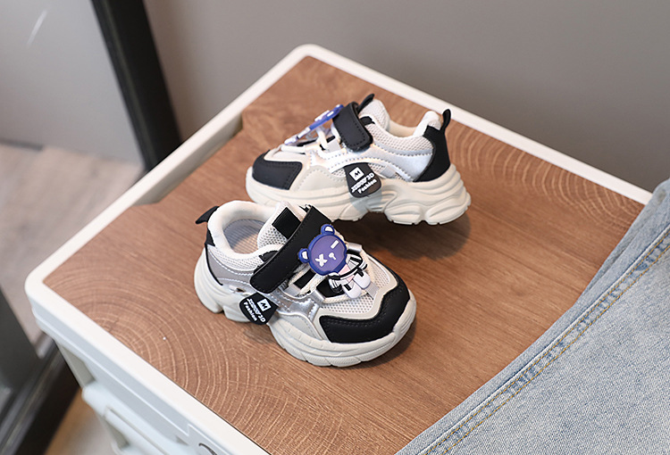 Ventilerande mesh sneaker för flickor för vår och höst sport_voghion.com