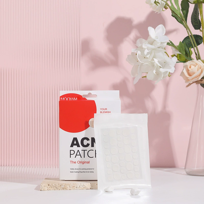 Acne Patch (Mooyam) 36 Hydrocolloid Invisible Patches, Clear, Skin-protecting