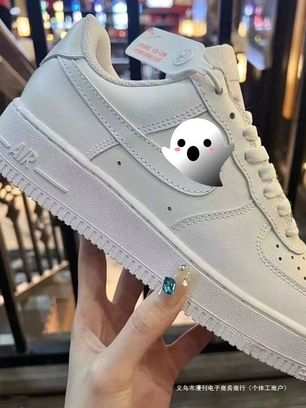 Nike Air Force 1, универсальная спортивная низкая обувь, трендовые белые кроссовки для отдыха, кроссовки для мужчин и женщин