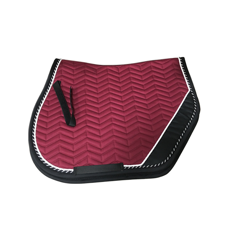 Customized Cotton Saddle Pad Red Blue Dark Green Comprehensive Saddle Sweat Pad Equestrian Supplies