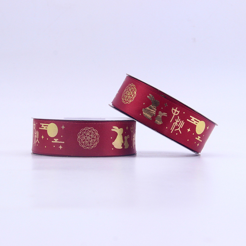 2.5cm estampado fiestas de regalo de fiestas de fijas