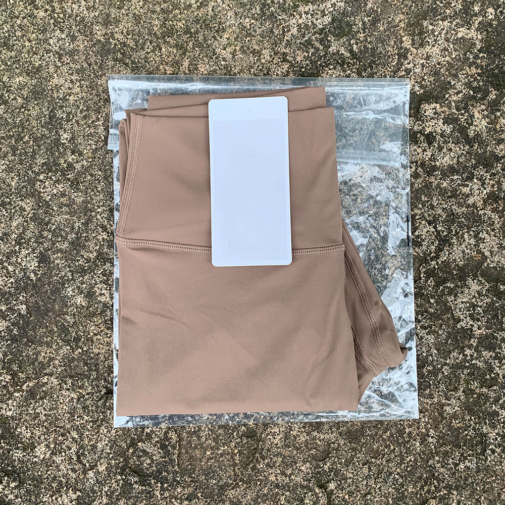 LULU ヨガパンツ 両面起毛 スリムフィット ヌード ハイウエスト スポーツパンツ 高弾性 桃尻 吸湿通気性 9点パンツ