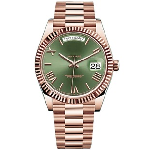 Explosive Men's Watch Green Water Ghost Automatic Mechanical Watch Business Waterproof Men's Luminous Fashion Steel Belt