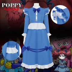 万圣节波比的游戏时间4cosplay 红发女孩poppy playtime舞台表演