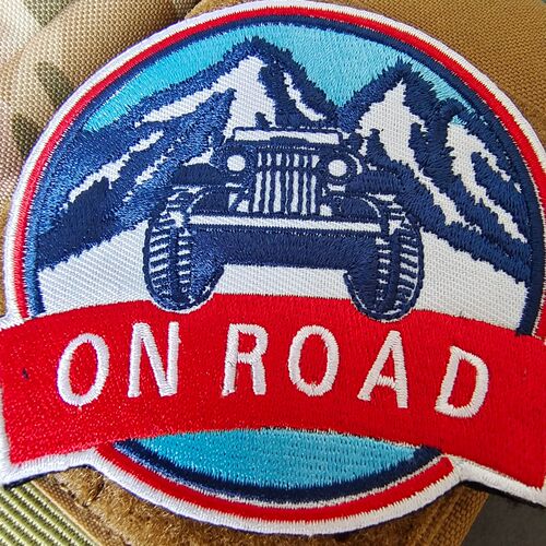 Outdoor camping hiking mountaineering campfire embroidery Velcro badge backpack decorative cloth patch tactical badge