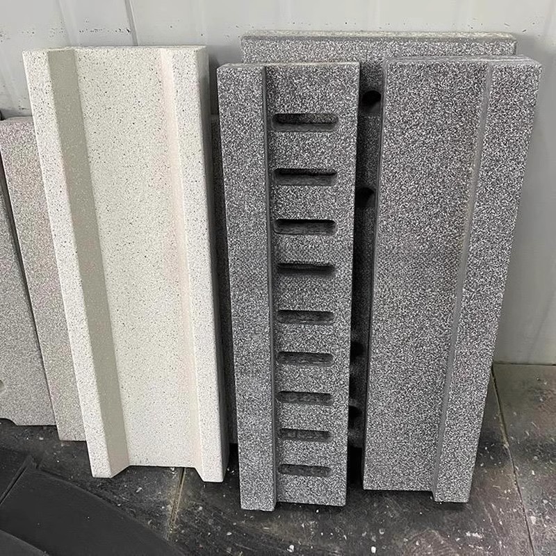 广东清远PC石路沿石PC导水槽路缘石路侧石立道牙马路牙子水泥平石