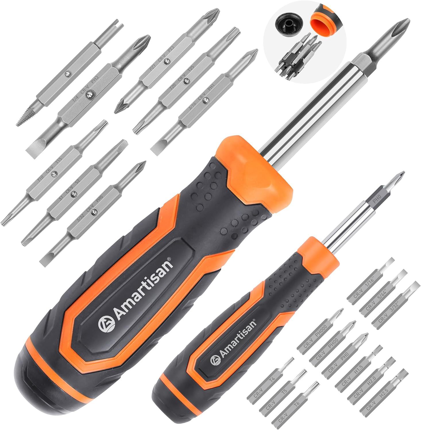 Conjunto de herramientas de destornillador multifuncional de 31 piezas integrado 18 en 1 y 13 en 1