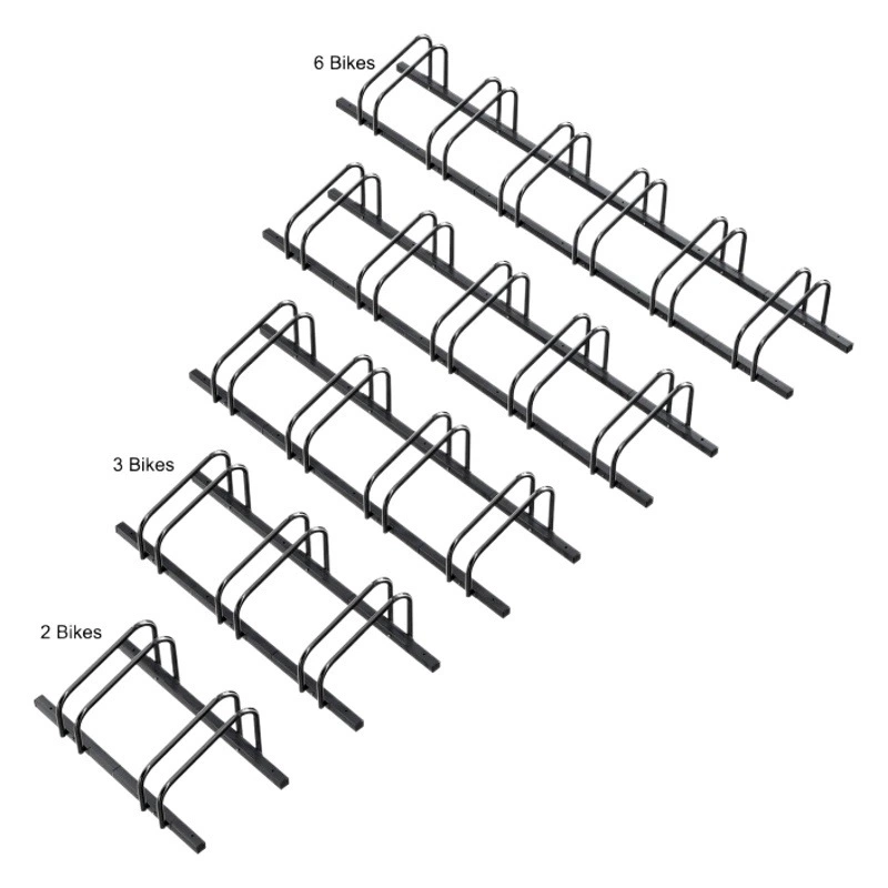 Стойка для парковки велосипедов Двухсекционная трехсекционная вертикальная стойка для парковки велосипедов Детская стойка для парковки на открытом воздухе