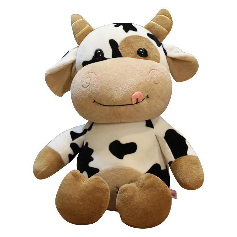 Ins Genuine Hobby Maverick Doll Little Vaca Juguetes de peluche Calmante Muñeca de trapo para niños Regalo de decoración