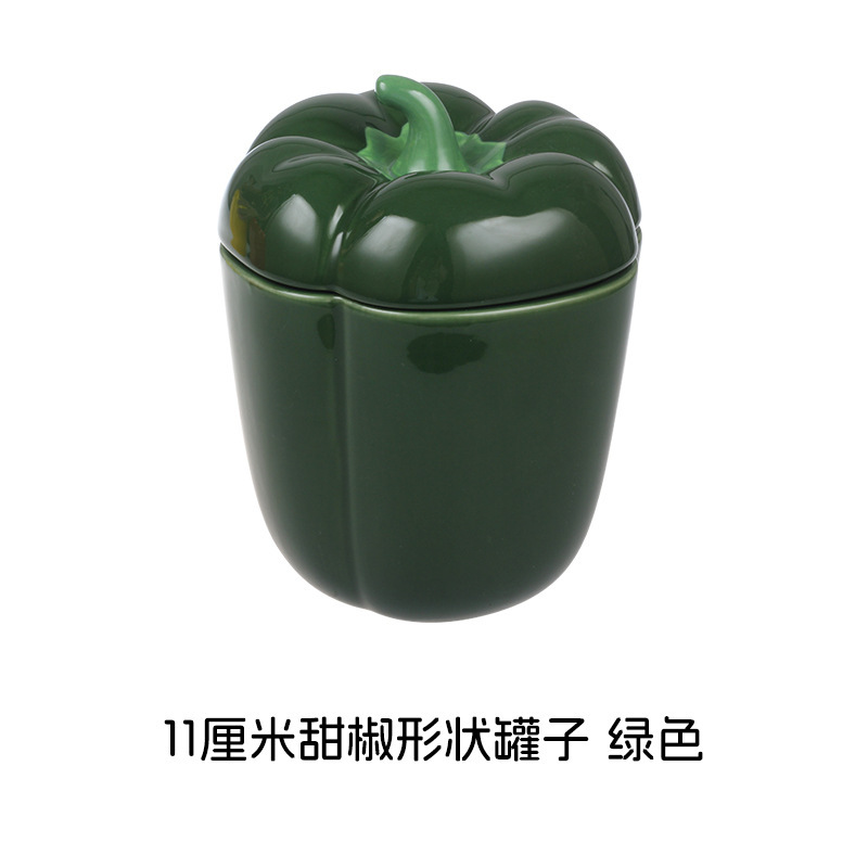 工場直送の色釉セラミック工芸品、牧歌的なスタイル、新鮮でキュートな子供用ボウル、皿、カップ、野菜セラミック食器セット|undefined