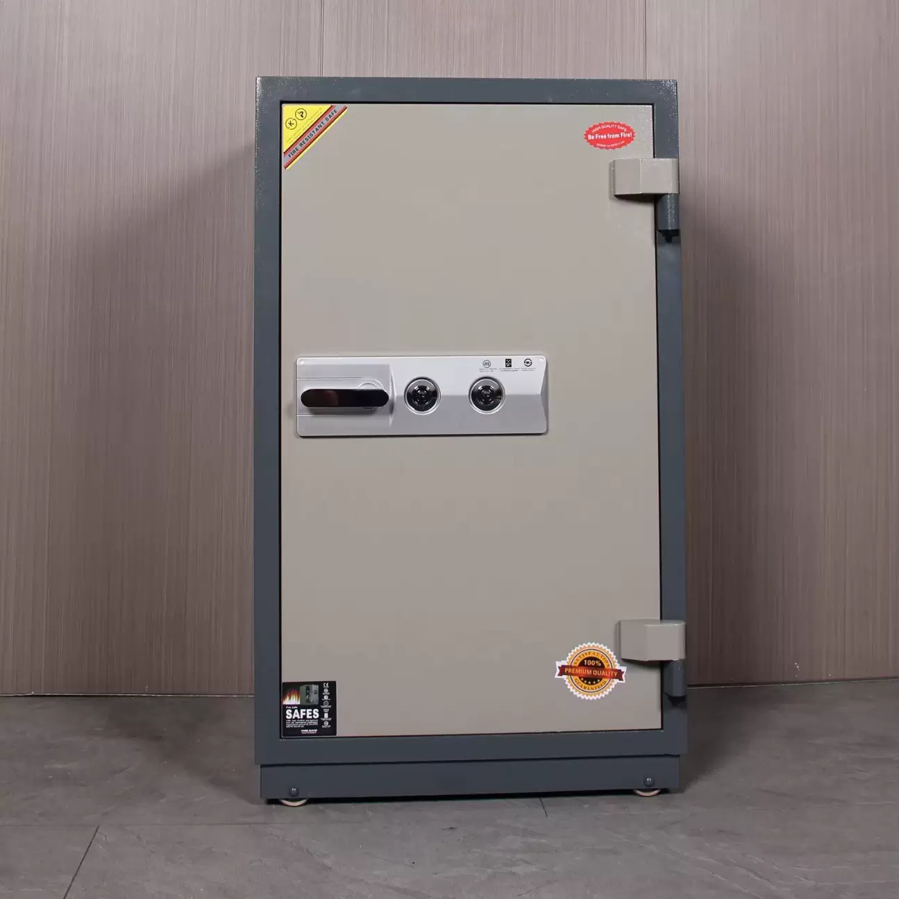 防火保险柜机械锁家用密码钥匙加重加厚60cm高重型防盗防水保险箱