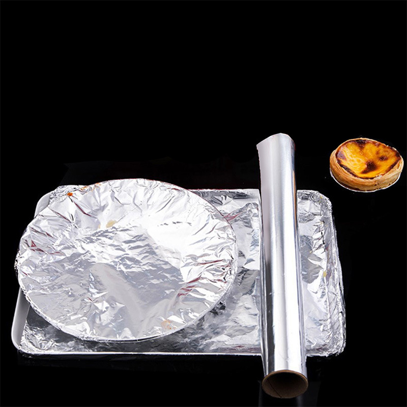 Papel de Aluminio para Cocina de Papel de Aluminio 8011, para Barbacoa y Horno
