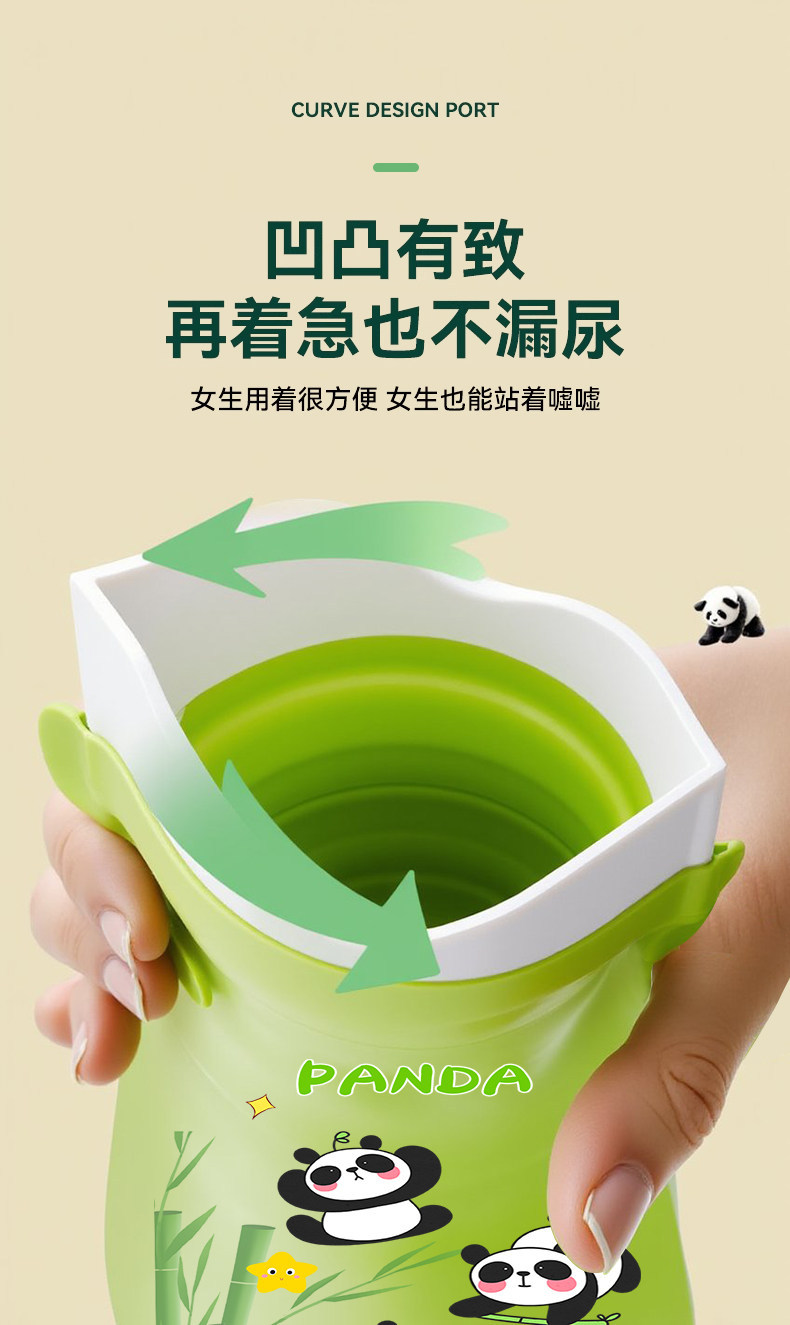 Emergency Disposable Urinal Bags for Women and Men, Car Urinal, Portable Toilet for Long Trips