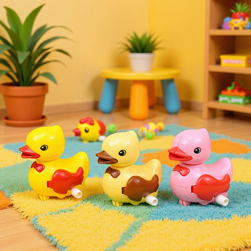 Children's Wind-Up Duckling, Wind-Up Little Rooster, Wind-Up Toy Chicken and Duck with Flapping Wings, Cross-Border Supply Children's Wind-Up Duckling, Wind-Up Little Rooster, Wind-Up Toy Chicken and Duck with Flapping Wings, Cross-Border Supply