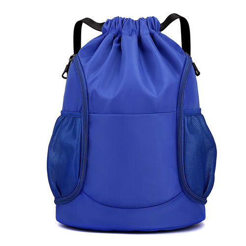 New Large Capacity Travel Sports Backpack Folding Dance Fitness Backpack Drawstring Pocket Basketball Bag Printed