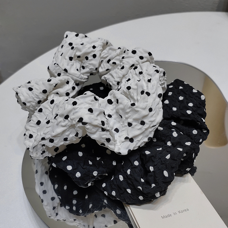 Fashion Fabric Polka Dots Cloth Hair Scrunchies Wholesale display picture 1