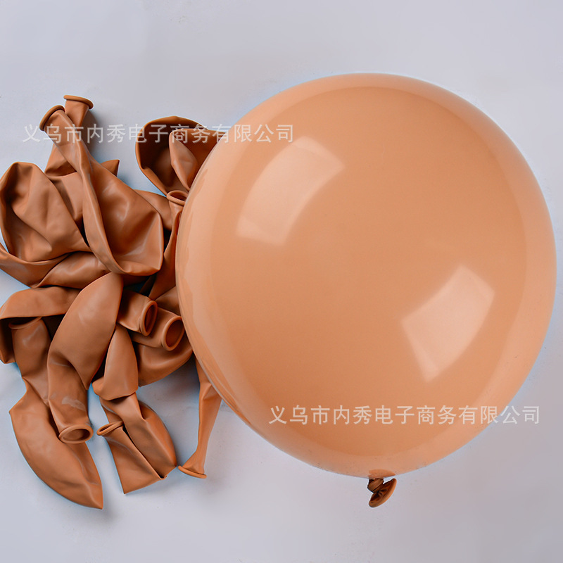 Globo de látex de 12 pulgadas 2,8G mate engrosado mate cumpleaños apertura fiesta atmósfera diseño decoración al por mayor globo