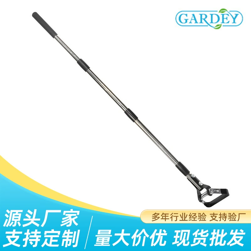 Портативный маленький толчок и тянуть две головы, занятые мотыги конюшни кольцо ручное домашнее прополка кольцо садовый инструмент