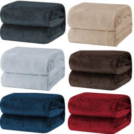 法兰绒毛毯珊瑚绒婴儿空调毯贝贝绒夏凉被午休毯户外床单亲肤柔软