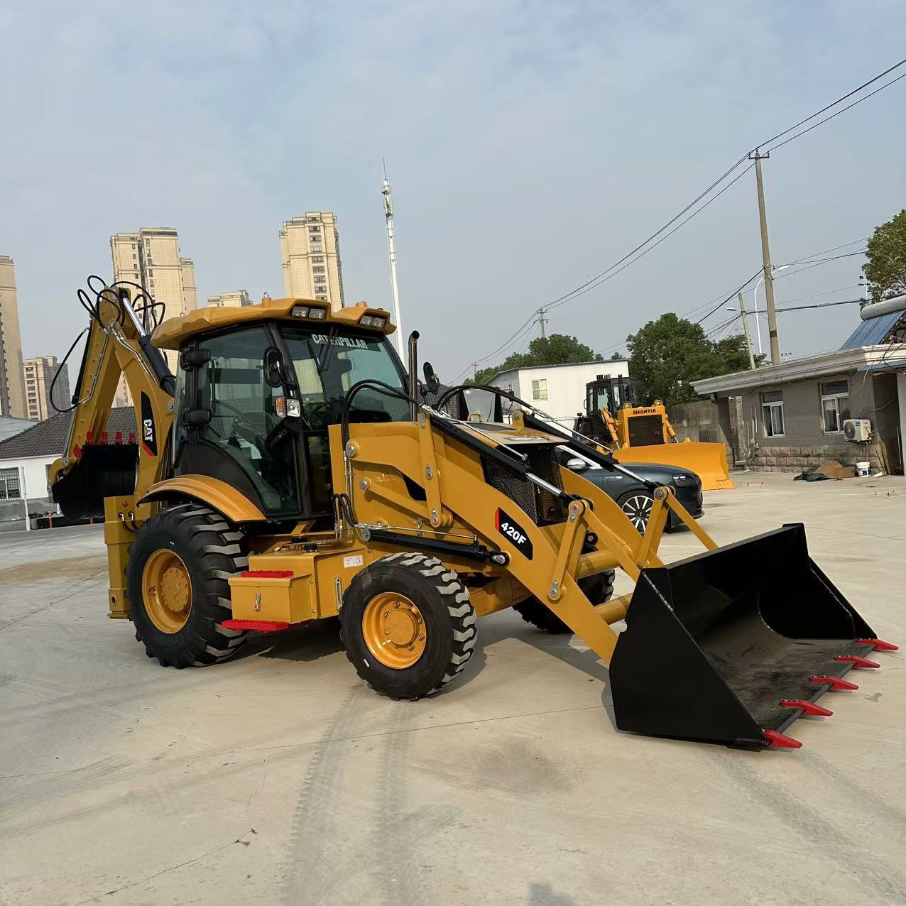 Used Backhoe Loader 二挖掘式装载机手 CATERPILLAR卡特CAT420F