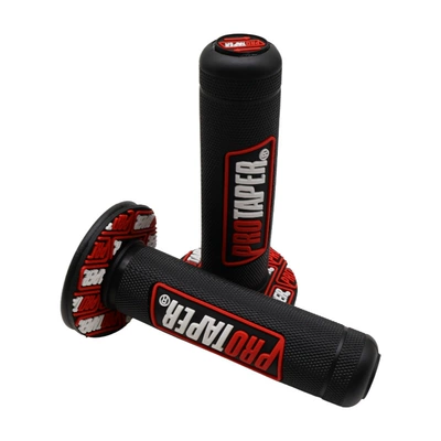 Off-road motorcycle modified anti-slip PRO soft handlebar grips CQR Bosuer M5 Kews CRF250 (Motorcycle Handle Cover) - red