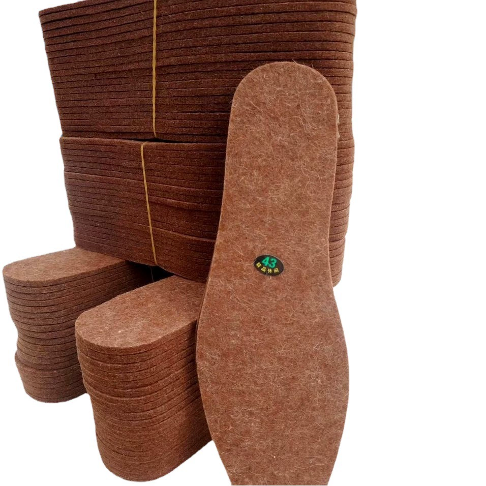 Оптовая Продажа с фабрики стойло верблюжья бархатная стелька утолщенная зимняя теплая стелька можно разрезать шерстяную войлочную стельку, протекающие реки и озера