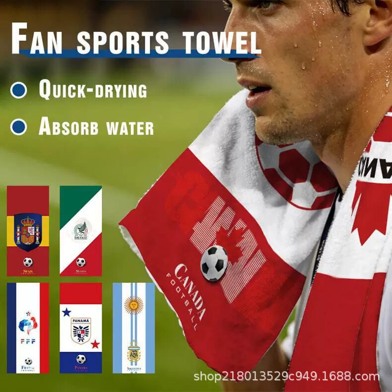 Customized Towels for the 2026 World Cup, Football Fan Support Towels, Club Bar Home Face Towels Customized Towels for the 2026 World Cup, Football Fan Support Towels, Club Bar Home Face Towels