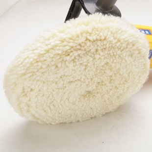 Original British Ruiliang 8 inch single-sided wool ball car beauty polishing wool disc scratch polishing wax polishing wheel