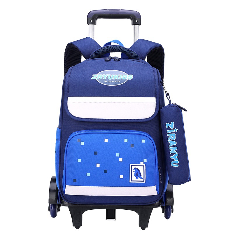 Generación de bolsa de carro de pescado natural para estudiantes de escuela primaria nueva reducción de carga de grado 2-5 gran capacidad Imprimible venta transfronteriza Venta caliente