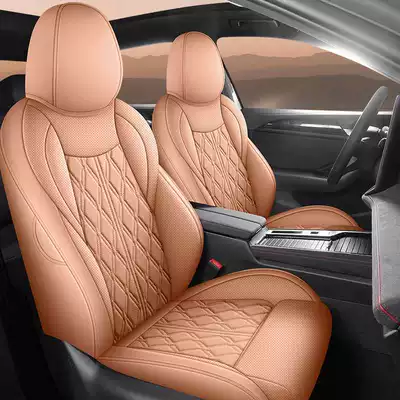 26 Models of Volkswagen Magotan 380Tsi/280Tsi Special Car Seat Cushions with Perforation, All-Season Full-Cover Seat Covers B8 (Modelə uyğun (Original) oturacaq örtükləri) - bika-brown-standard-edition-remarks-on-model-year-rear-row-half-package