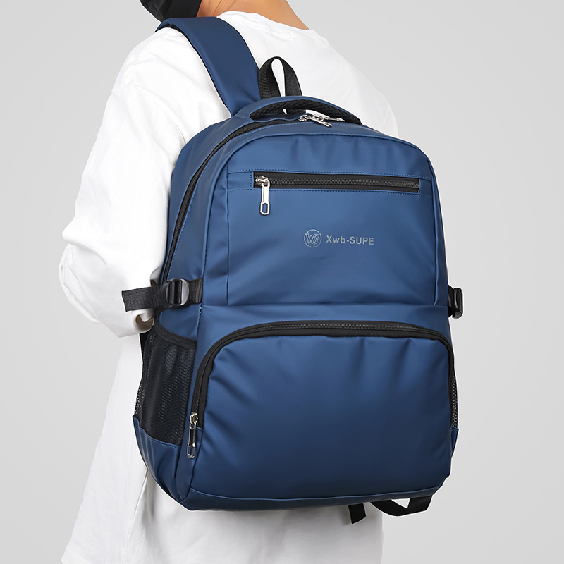 Venta al por mayor de bolsos de hombro de gran capacidad mochilas de computadora para hombres mochilas de Negocios de ocio, bolsos de viaje impermeables para estudiantes universitarios mochilas de secundaria