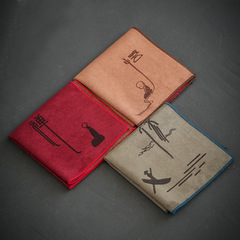 New Cotton Linen Tea Towel Water Absorbent Zen Chinese Style Tea Art Tea Cloth Tea Mat Gongfu Tea Accessories Tea Tray Tea Tools