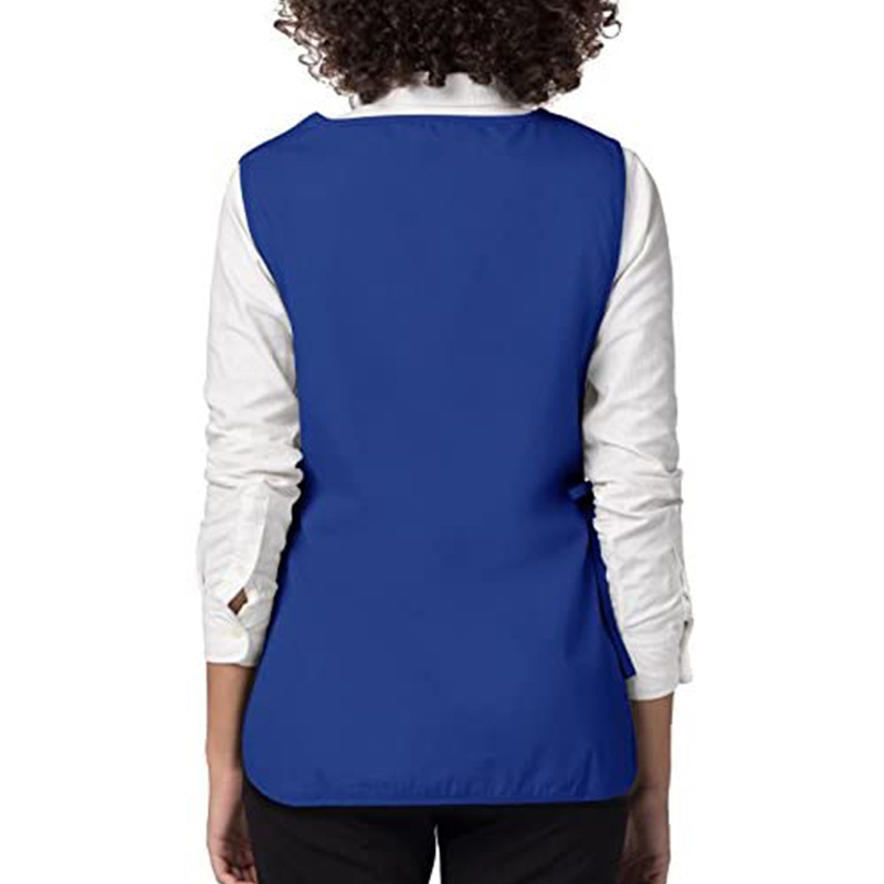 Pullover chaleco delantal sin mangas chaleco europeo y americano publicidad ropa de trabajo chaleco inversa abrigo delantal