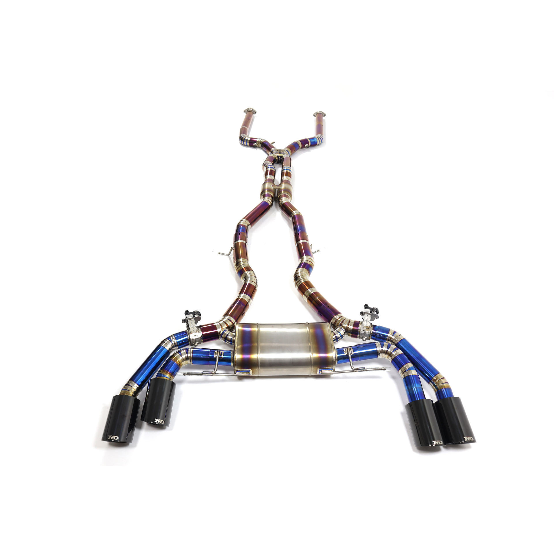 Suitable for BMW X3M X4M F97 F98 silencer titanium alloy cat-back exhaust pipe